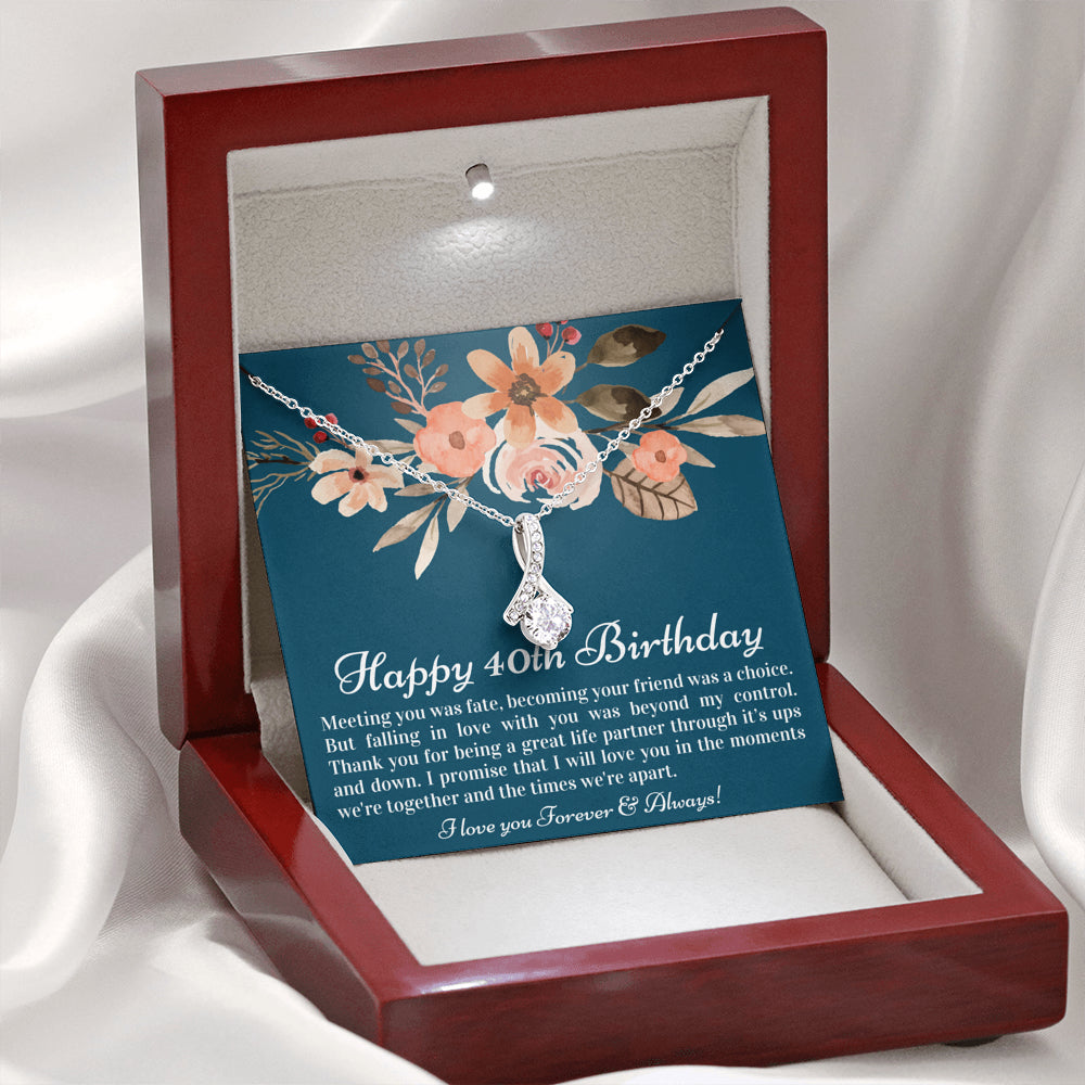 Gift for Wife 40th Birthday, Meaningful Wife 40th Birthday Gift, 40th Birthday Present for Wife, Birthday Gift for Wife Turning 40