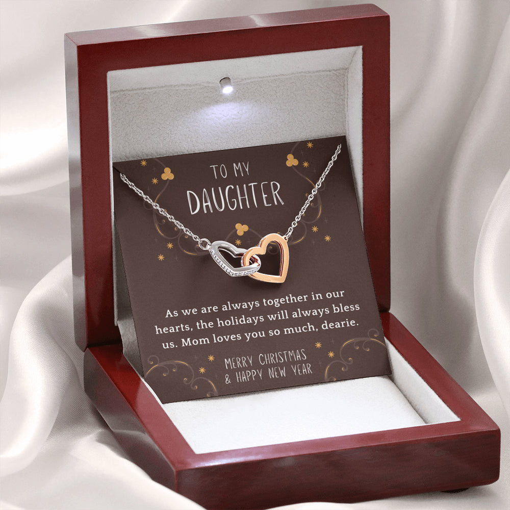 Christmas Gift for Daughter, Necklace for Daughter, Christmas Present for Daughter, Christmas Necklace Gift for Daughter, Gift from Mom