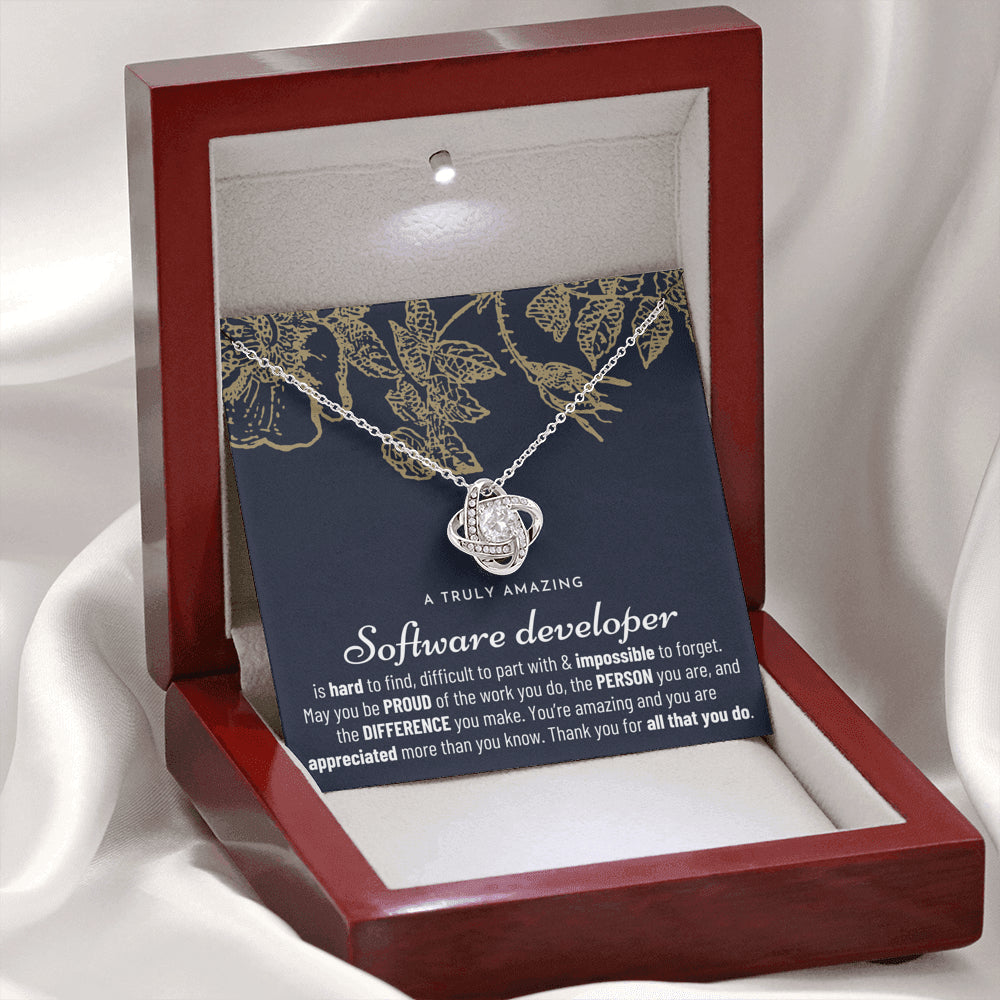 8 Love Knot Necklace