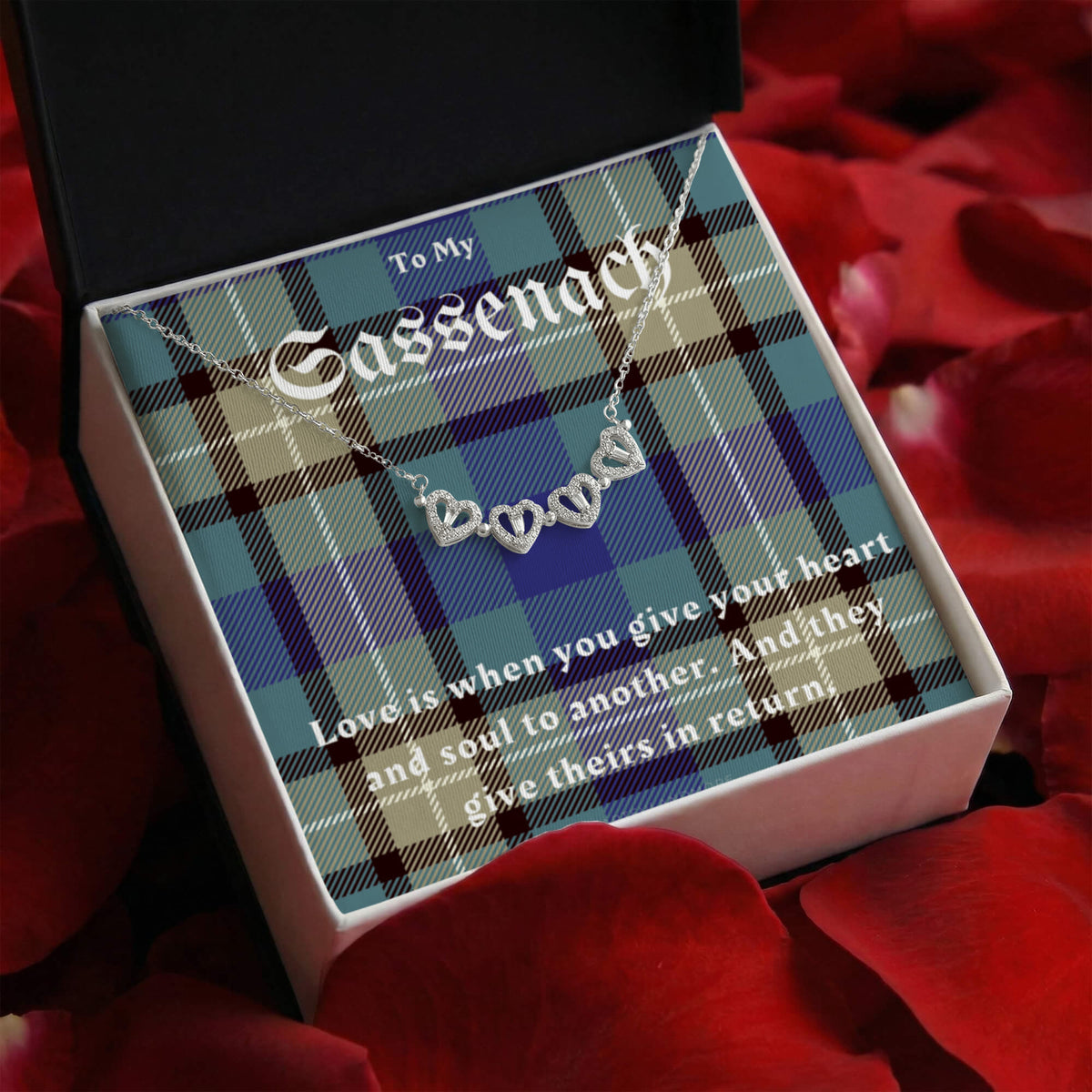 To My Sassenach, Outlander Gift, Outlander Gift Box, Outlander Jewelry, Outlander Gift For Wife, Outlander Charm, Outlander Necklace