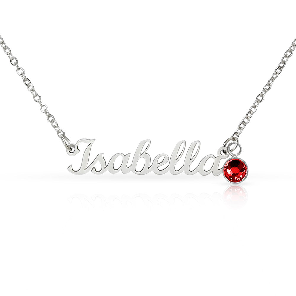 Personalized New Big Sister Gift, Custom Name Necklace with Birthstone, Big Sister Jewelry from New Baby, Promoted to Big Sister Keepsake, Sibling Gift