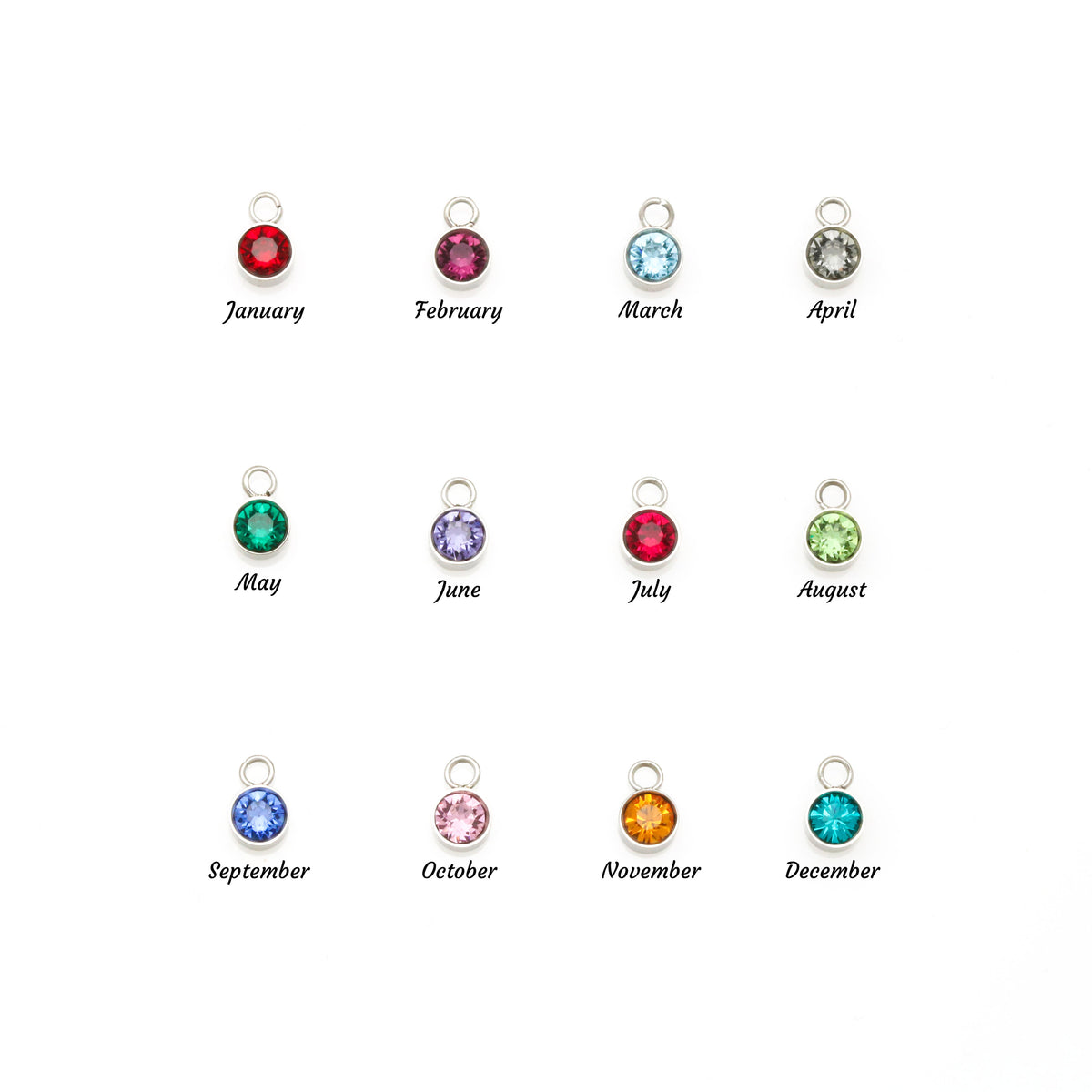 Custom Name Necklace for Daughter from Dad, Personalized Birthday Gift for Daughter, Unique Name Jewelry with Birthstone, Special Christmas Present