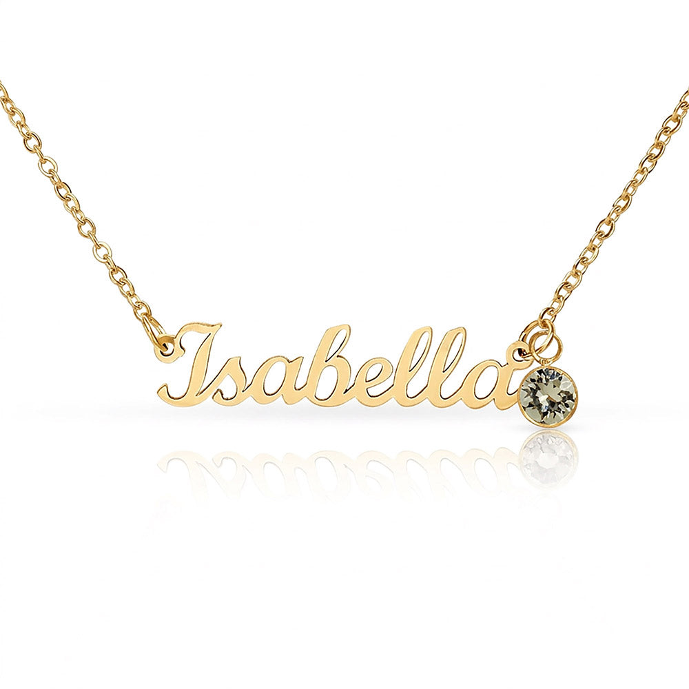 Personalized New Big Sister Gift, Custom Name Necklace with Birthstone, Big Sister Jewelry from New Baby, Promoted to Big Sister Keepsake, Sibling Gift