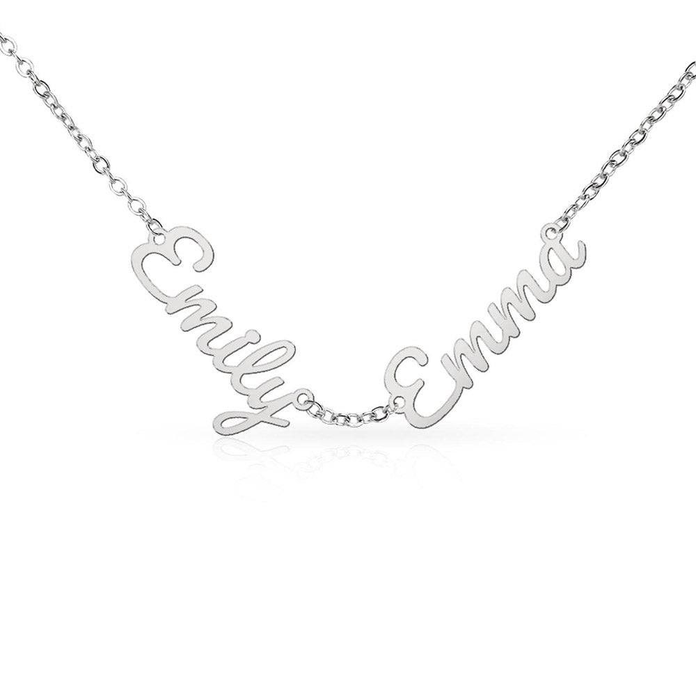 Personalized Grandkids Name Necklace - Perfect Mother's Day Gift for Grandma