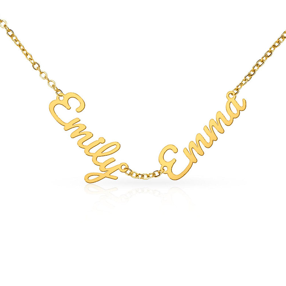 Personalized Grandkids Name Necklace - Perfect Mother's Day Gift for Grandma