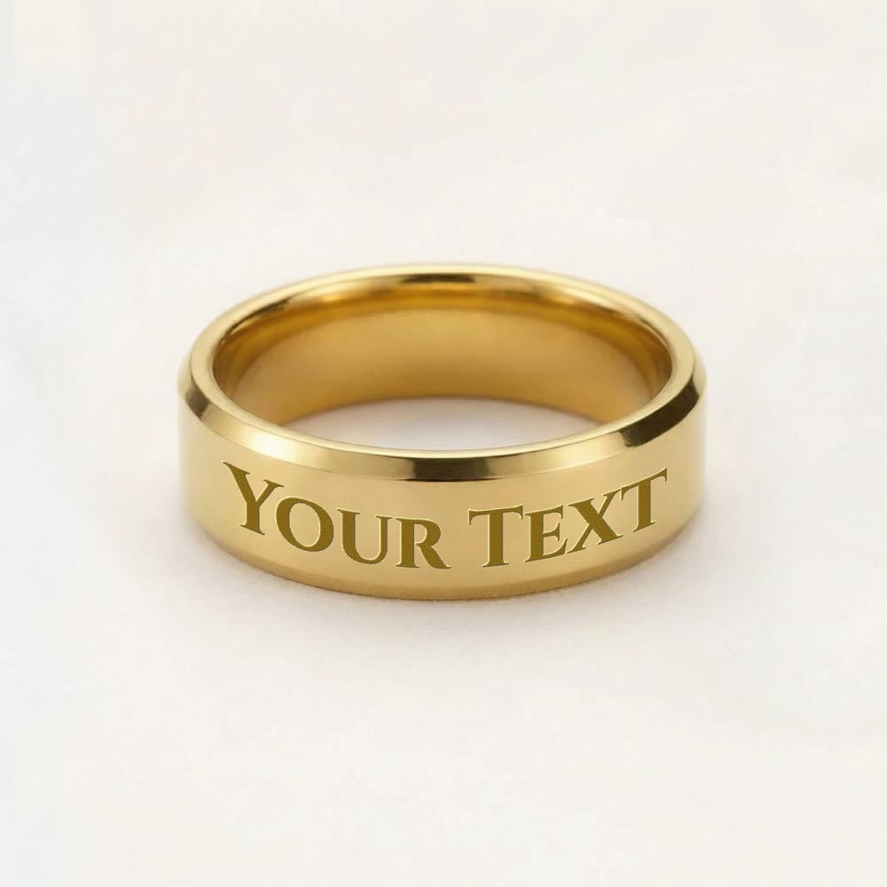 Grandson Graduation Gift from Grandma Grandpa, Best Graduation Gift for Grandson, Engraved Ring, Class of 2026, Grandson Gift
