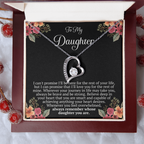 To My Daughter – “Remember Whose Daughter You Are” Forever Love Necklace