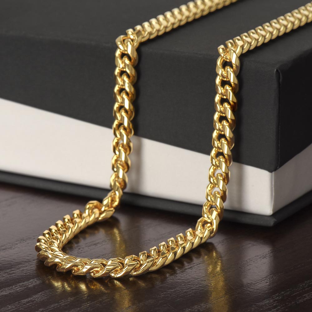 Nephew Graduation Gift from Aunt and Uncle, Best Graduation Gift for Nephew, Cuban Link Chain, Class of 2026, Nephew Gift