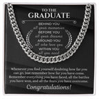 Graduation Gift for Him Cuban Chain Necklace