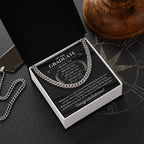 Graduation Gift for Him | Cuban Chain Necklace