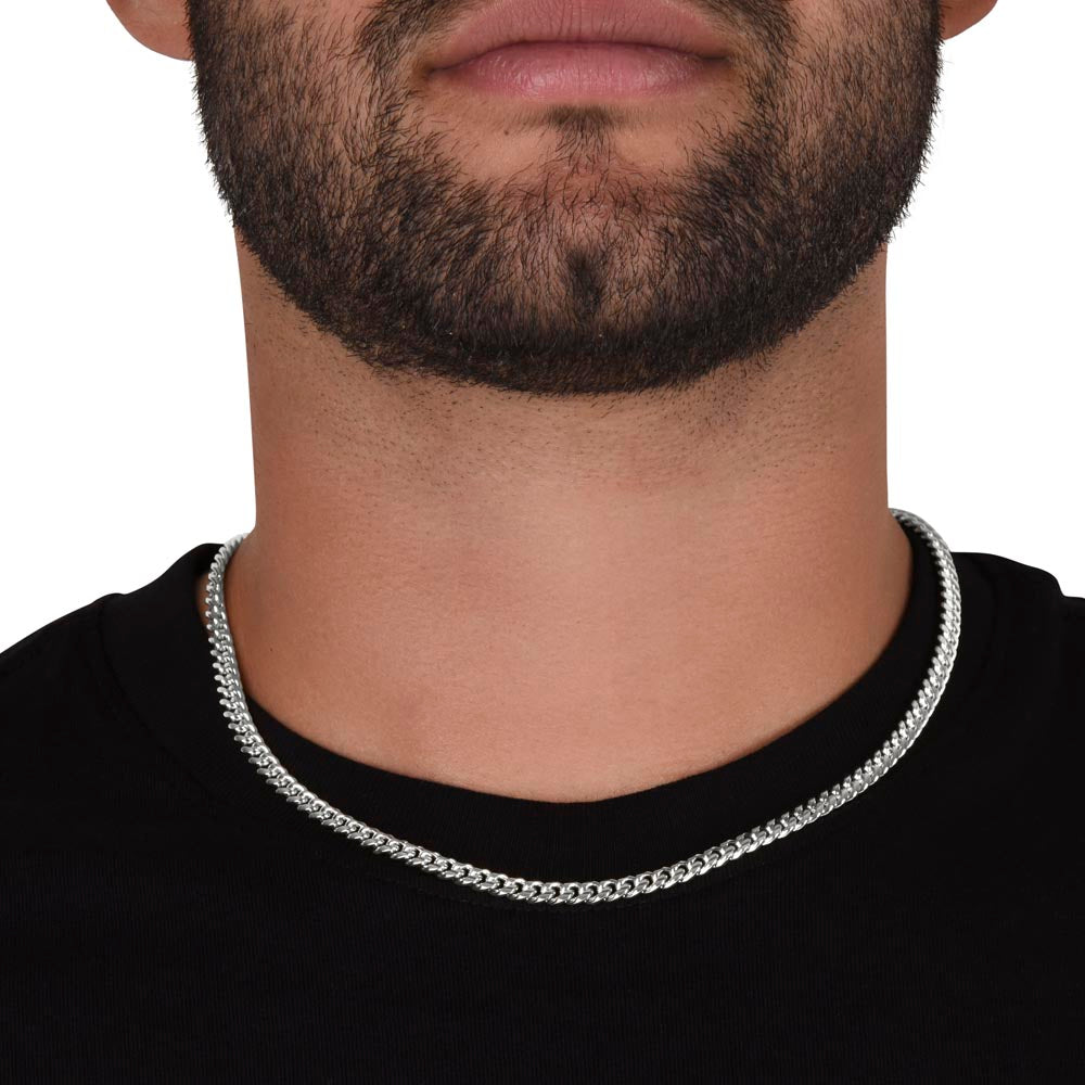 Nephew Graduation Gift from Aunt and Uncle, Best Graduation Gift for Nephew, Cuban Link Chain, Class of 2026, Nephew Gift