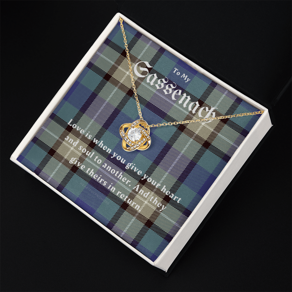 To My Sassenach - Love Knot Necklace