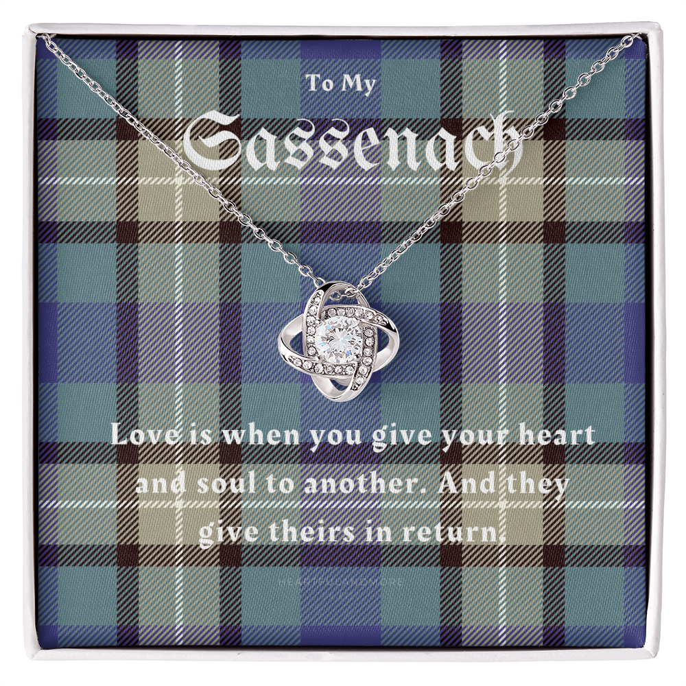 To My Sassenach - Love Knot Necklace