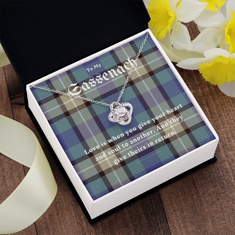 To My Sassenach - Love Knot Necklace