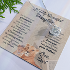 Gifts to Daughter from Dad, To My Daughter Necklace Gift, Father Daughter Necklace, Birthday Gift for Daughter from Dad, To My Daughter