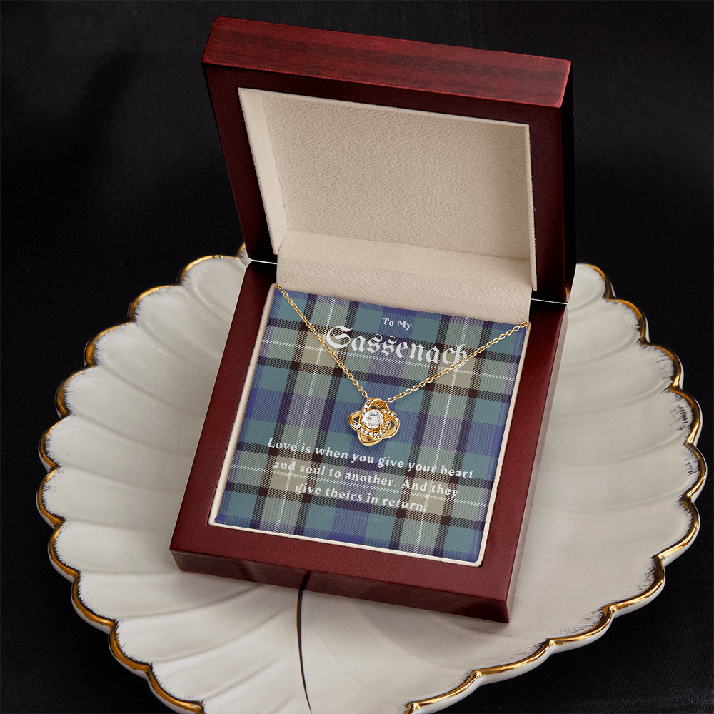 To My Sassenach - Love Knot Necklace