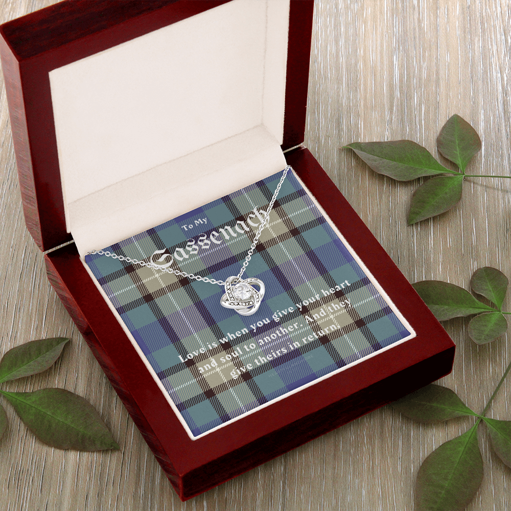 To My Sassenach - Love Knot Necklace