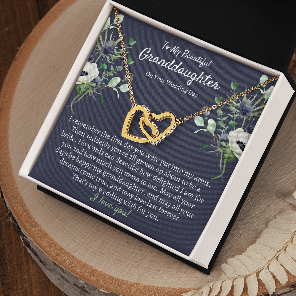 Wedding Gift for Granddaughter from Grandma - To My Beautiful Granddaughter