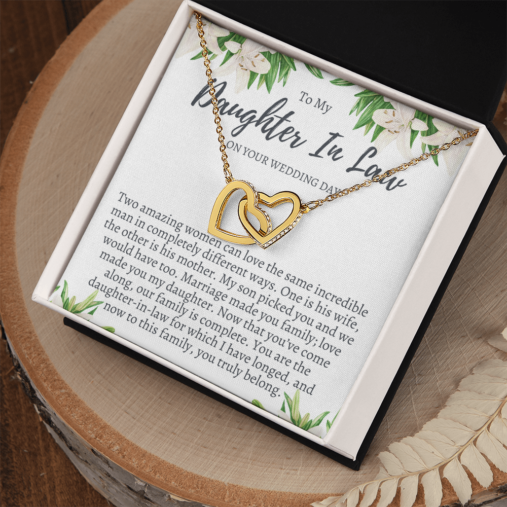 Wedding Gift for Daughter in Law from Mother in Law - Welcome to the Family