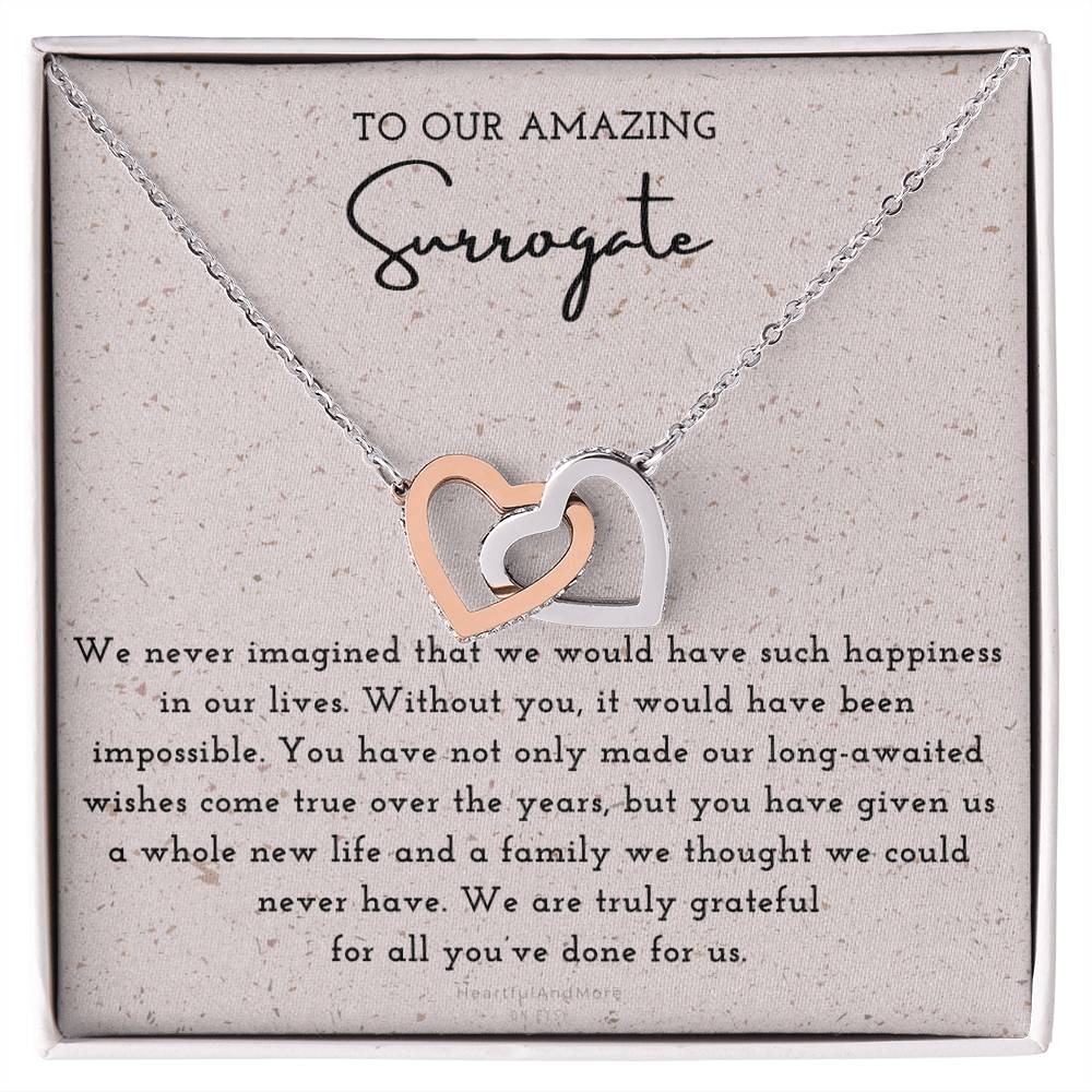 Surrogate Appreciation Gift, Surrogate Gift, Surrogate Gift With Message Card, Surrogate Transfer Day Thank You Gift