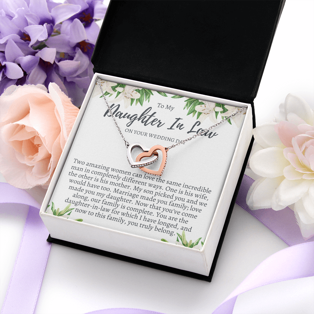 Wedding Gift for Daughter in Law from Mother in Law - Welcome to the Family