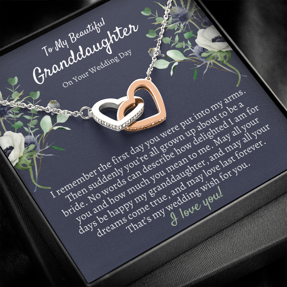 Wedding Gift for Granddaughter from Grandma - To My Beautiful Granddaughter