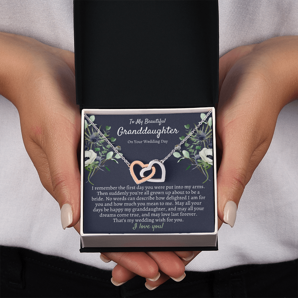 Wedding Gift for Granddaughter from Grandma - To My Beautiful Granddaughter
