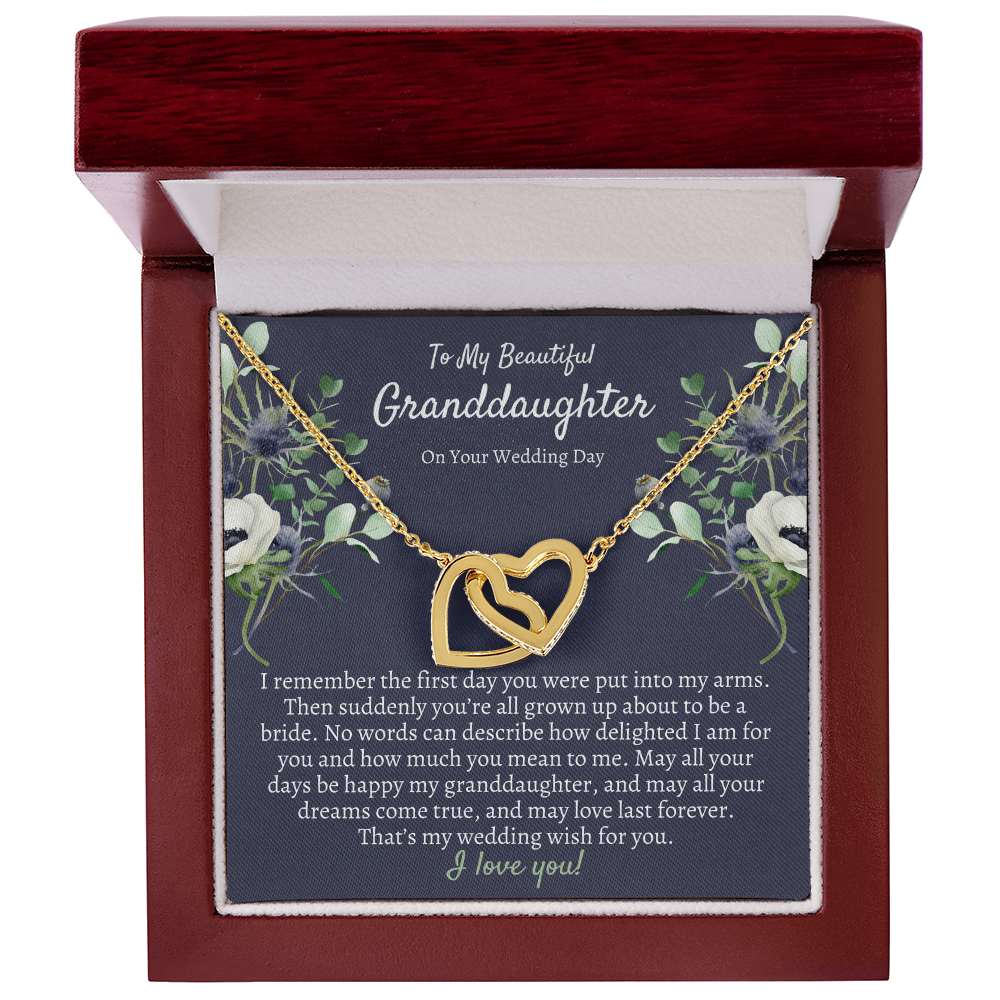 Wedding Gift for Granddaughter from Grandma - To My Beautiful Granddaughter