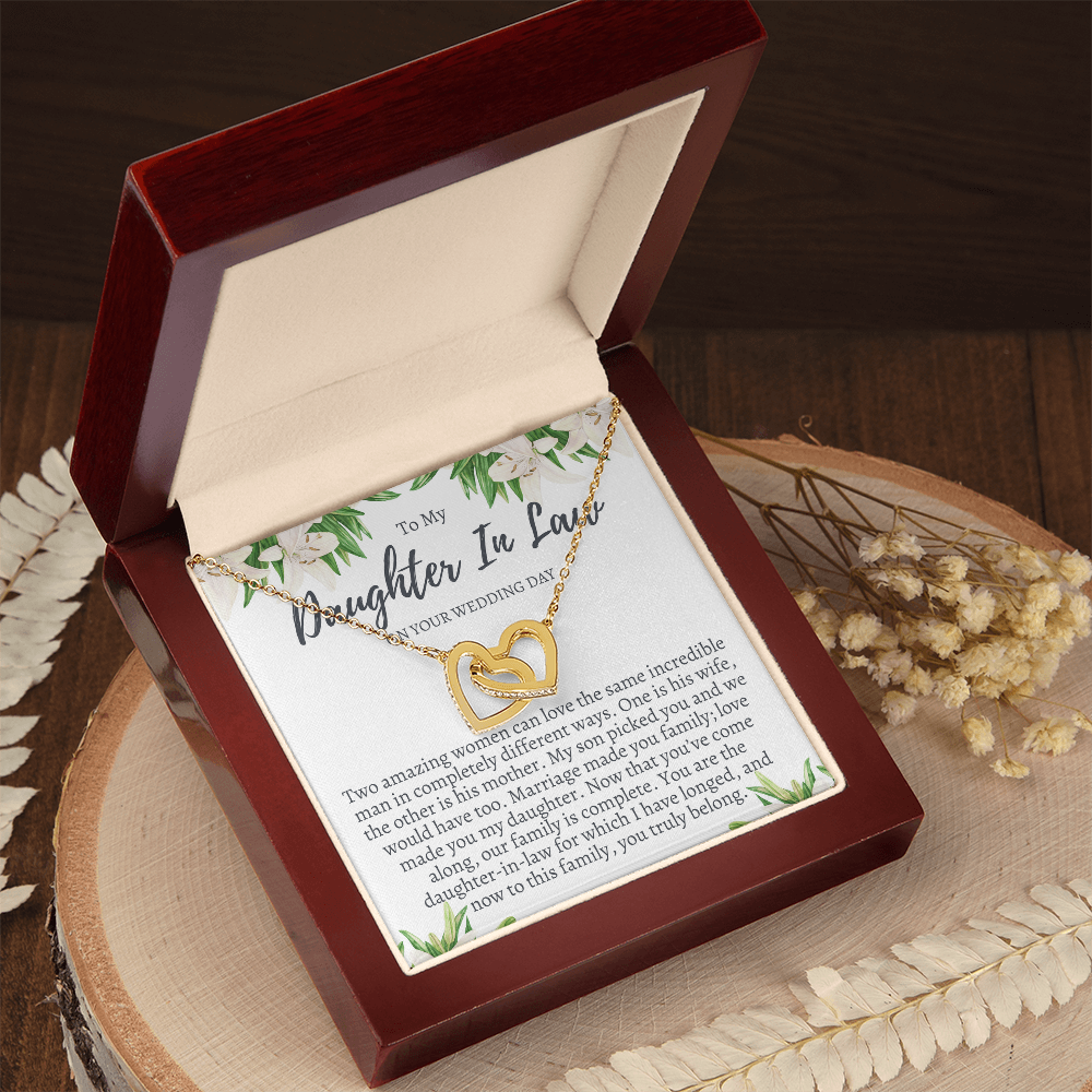 Wedding Gift for Daughter in Law from Mother in Law - Welcome to the Family