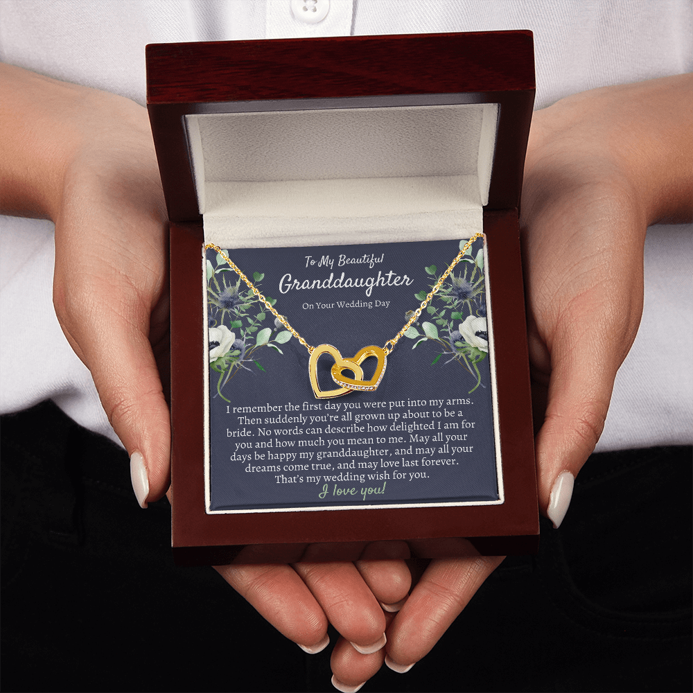 Wedding Gift for Granddaughter from Grandma - To My Beautiful Granddaughter