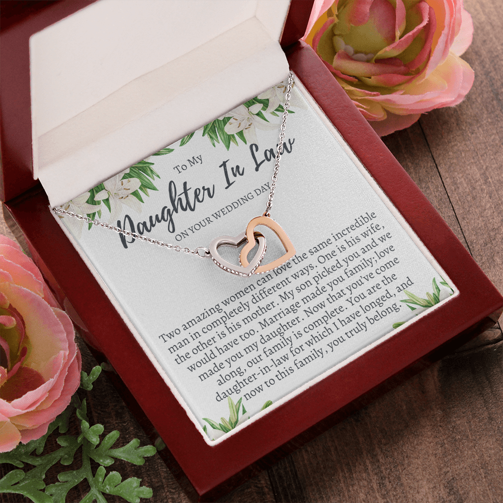 Wedding Gift for Daughter in Law from Mother in Law - Welcome to the Family