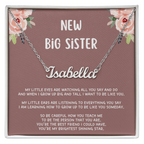 New Big Sister Gifts, Gifts for New Big Sister, Future Big Sister, Necklace Gifts from Baby to Big Sister, Big Sister Gift From New Baby