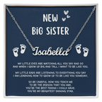New Big Sister Gifts, Gifts for New Big Sister, Future Big Sister, Necklace Gifts from Baby to Big Sister, Big Sister Gift From New Baby