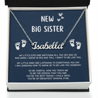 New Big Sister Gifts, Gifts for New Big Sister, Future Big Sister, Necklace Gifts from Baby to Big Sister, Big Sister Gift From New Baby