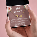 New Big Sister Gifts, Gifts for New Big Sister, Future Big Sister, Necklace Gifts from Baby to Big Sister, Big Sister Gift From New Baby