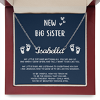 New Big Sister Gifts, Gifts for New Big Sister, Future Big Sister, Necklace Gifts from Baby to Big Sister, Big Sister Gift From New Baby