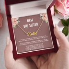 New Big Sister Gifts, Gifts for New Big Sister, Future Big Sister, Necklace Gifts from Baby to Big Sister, Big Sister Gift From New Baby