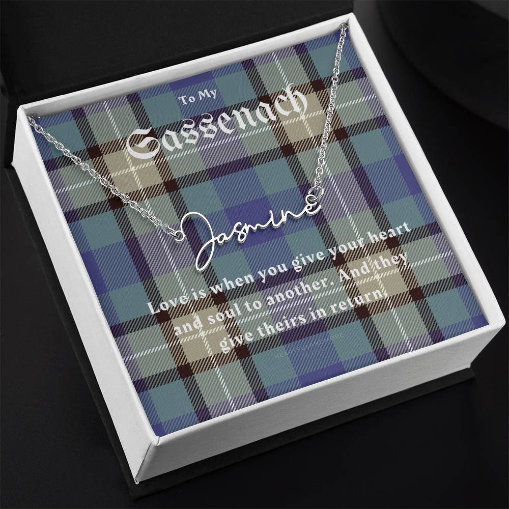 To My Sassenach, Outlander Gift, Outlander Gift Box, Outlander Jewelry, Outlander Gift For Wife, Outlander Charm, Outlander Necklace