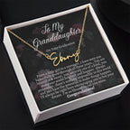 Granddaughter Graduation Gift from Grandma & Grandpa, Gift for Granddaughter Graduation, Granddaughter Jewelry