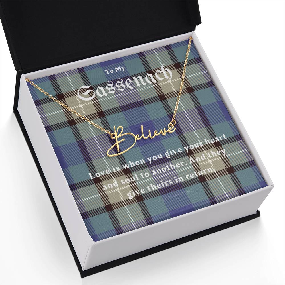 To My Sassenach, Outlander Gift, Outlander Gift Box, Outlander Jewelry, Outlander Gift For Wife, Outlander Charm, Outlander Necklace
