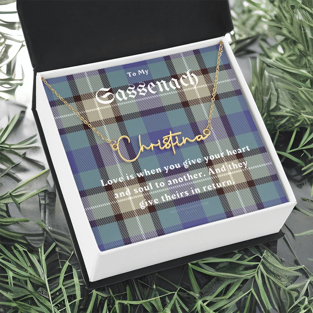To My Sassenach, Outlander Gift, Outlander Gift Box, Outlander Jewelry, Outlander Gift For Wife, Outlander Charm, Outlander Necklace