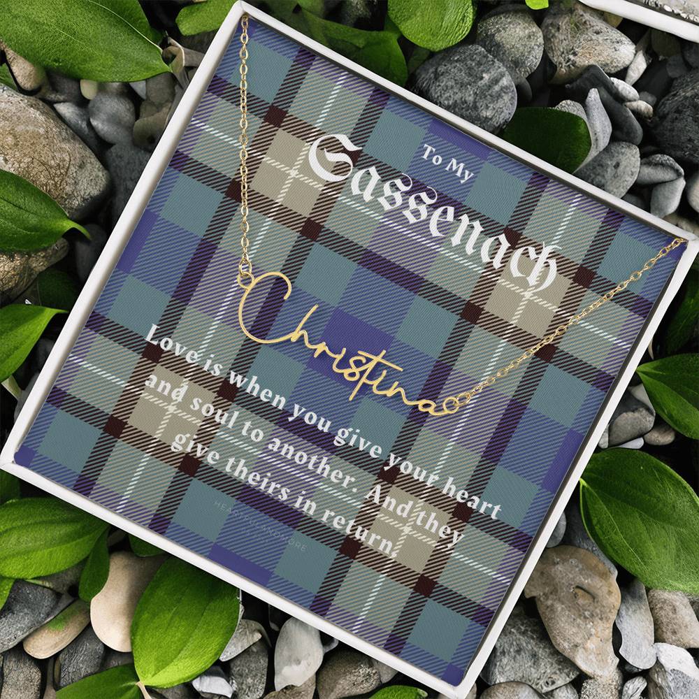 To My Sassenach, Outlander Gift, Outlander Gift Box, Outlander Jewelry, Outlander Gift For Wife, Outlander Charm, Outlander Necklace