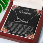 To My Daughter – “Remember Whose Daughter You Are” Personalized Name Necklace