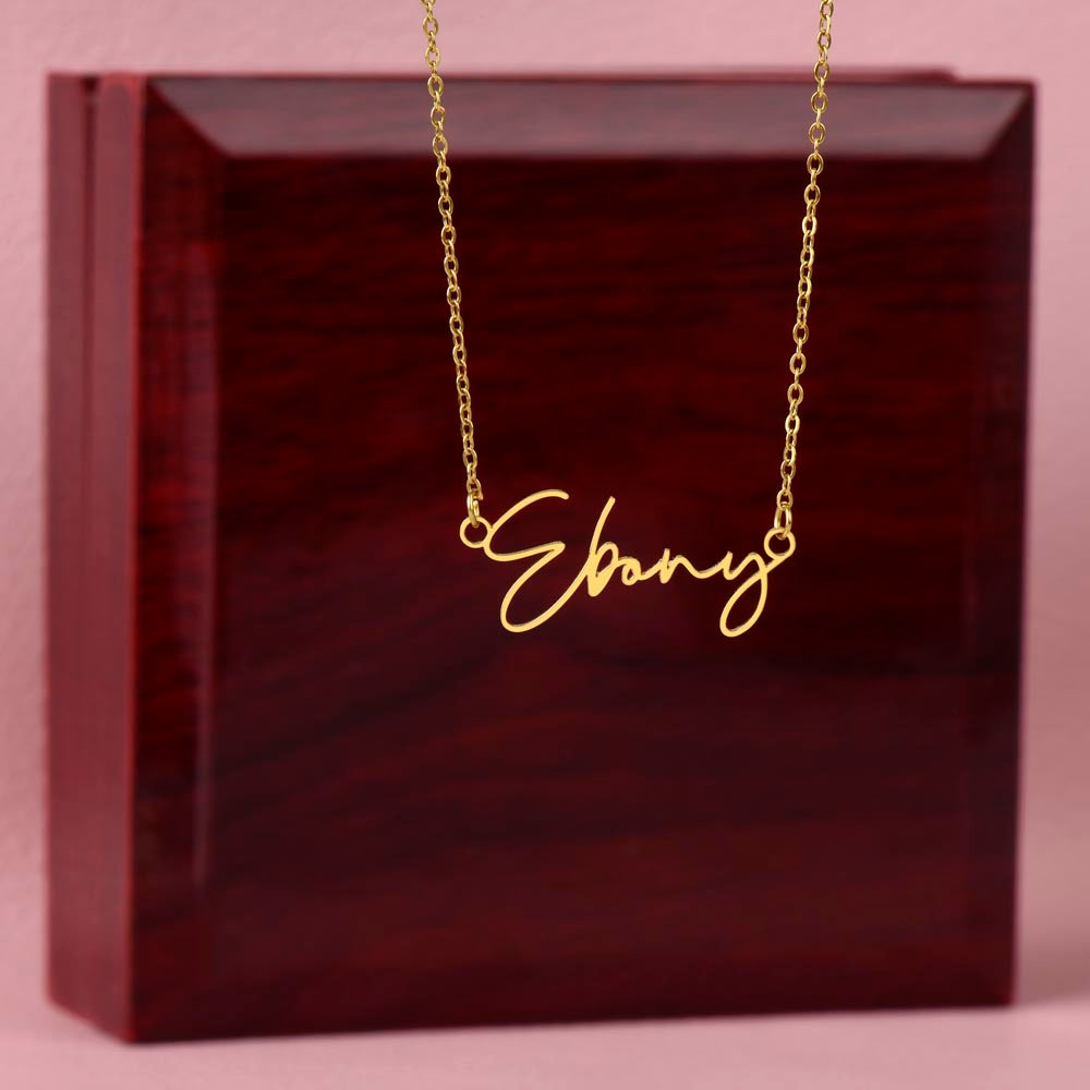 Custom Name Jewelry Gift for Daughter-in-Law, Meaningful Bonus Daughter Gift from Mother-in-Law, Personalized Pendant with Message Box