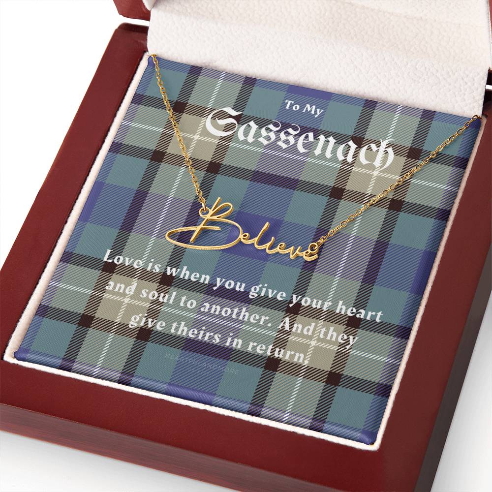 To My Sassenach, Outlander Gift, Outlander Gift Box, Outlander Jewelry, Outlander Gift For Wife, Outlander Charm, Outlander Necklace