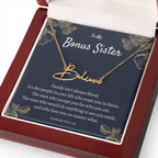 Personalized Sister-in-Law Gift, Custom Jewelry for Sister-in-Law, Birthday or Wedding Gift Idea, Unique Present for In-Laws, Name Necklace