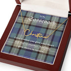 To My Sassenach, Outlander Gift, Outlander Gift Box, Outlander Jewelry, Outlander Gift For Wife, Outlander Charm, Outlander Necklace