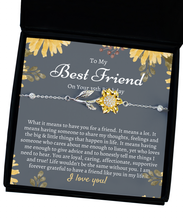 Load image into Gallery viewer, Gift For Best Friend&#39;s 35th Birthday, 35th Birthday Gift For Her, Meaningful Best Friend 35th Birthday Bracelet, Unique Gifts 35th Birthday
