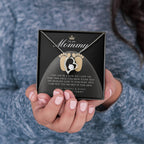 Mom to be gift | New Mommy Gift Necklace | Pregnant Wife Gift | I May Just Be A Bump But I Love You | To mummy from bump | To Mommy to be