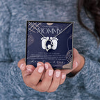 Mom to be gift | New Mommy Gift Necklace | Pregnant Wife Gift | I May Just Be A Bump But I Love You | To mummy from bump | To Mommy to be